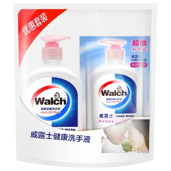 Walch 威露士 健康抑菌洗手液 525ml （赠同款250ml） 图1