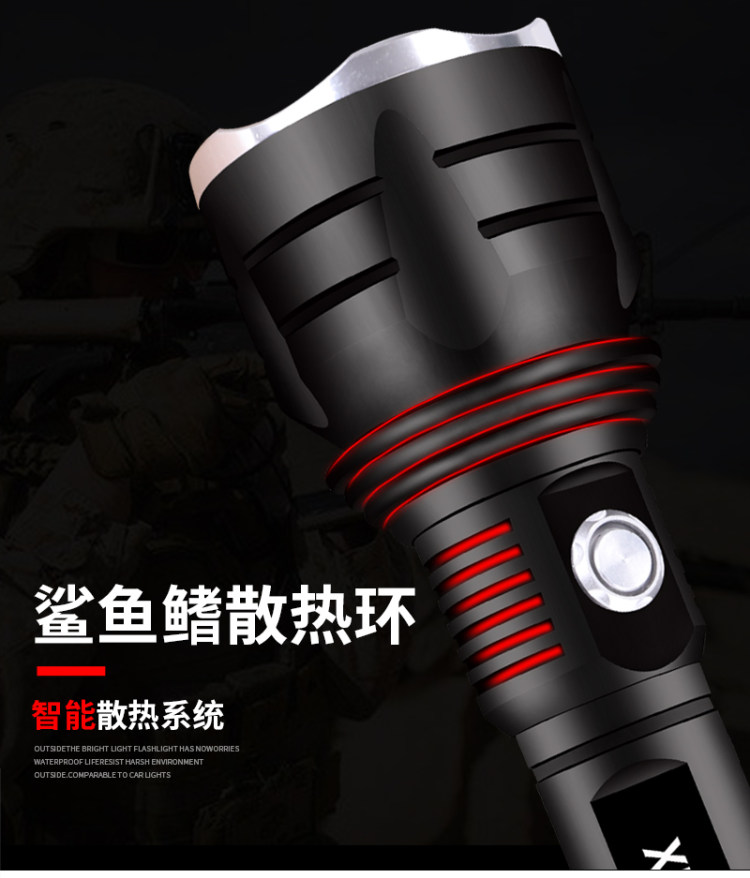 迭影 强光手电筒 图10