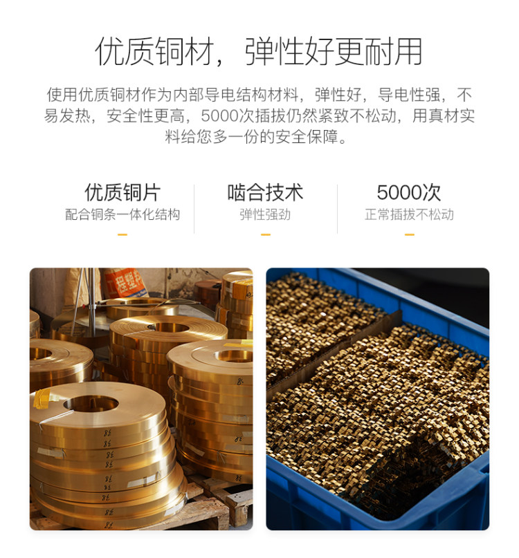 良工 一转多/USB转换器插头 一键总控 图8