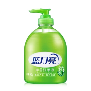 蓝月亮 芦荟抑菌 洗手液 组合装1kg（500g+500g） *6件 图3