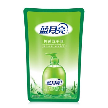 蓝月亮 芦荟抑菌 洗手液 组合装1kg（500g+500g） *6件 图5