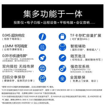 MAXHUB X3新锐版 EC55CA 智能会议平板 55英寸 图3