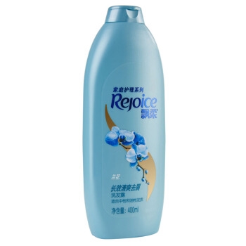 Rejoice 飘柔 家庭护理系列 清爽去屑洗发水 兰花香 400ml *2件 图5