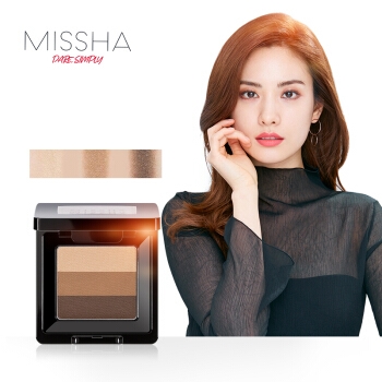 MISSHA 谜尚 三色渐变眼影 多色可选 2g *3件 图4