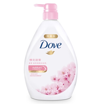 Dove 多芬 滋养美肤沐浴露套装（1kg*2+190ml*2+50ml*2+赠沐浴露660g） *3件 图4