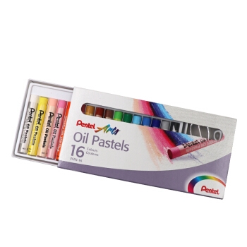 Pentel 派通 PHN-16 彩色蜡笔 16色 *3件 图2