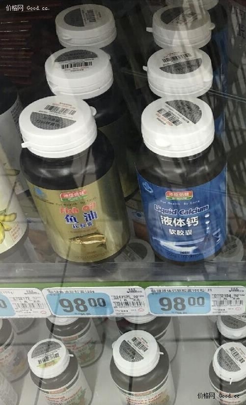 汤臣倍健 R液体钙软胶囊 100粒+50粒*2瓶 共200粒 图1