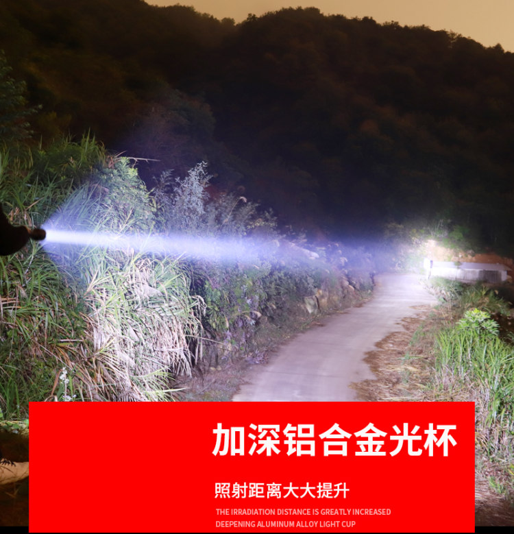 迭影 强光手电筒 图7