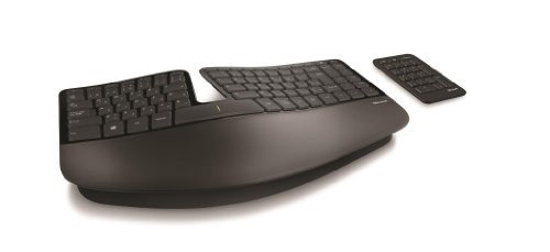 Microsoft 微软 Sculpt人体工学桌面套装 无线键鼠套 图2