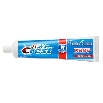 京东PLUS会员： Crest 佳洁士 健康专家 防蛀修护牙膏 清新青柠 200g *14件 图2