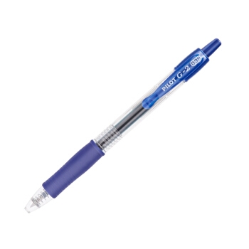 PILOT 百乐 BL-G2-38 按动中性笔 0.38mm 12支装 蓝色 *3件 图2