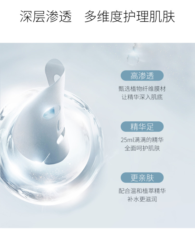 屈臣氏在售 Missface 玻尿酸面膜  5片*3件 图2