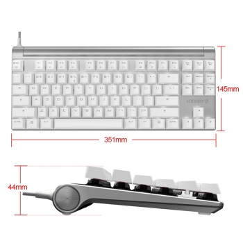 历史低价： CHERRY 樱桃 MX BOARD 8.0 87键机械键盘 (Cherry黑轴、白色背光) 图3