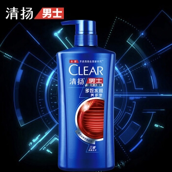 CLEAR 清扬 男士去屑洗发露 清爽控油型 500g *4件 图4