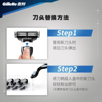 18点开始： Gillette 吉列 锋速3经典套装（1刀架+7刀头+50g须泡） 图5