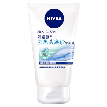 NIVEA 妮维雅 去黑头磨砂洁面乳 100g *3件 图1