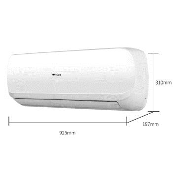 Shinco 新科 KFRd-35GW/BpTD+1d 1.5匹 变频 壁挂式空调 图2