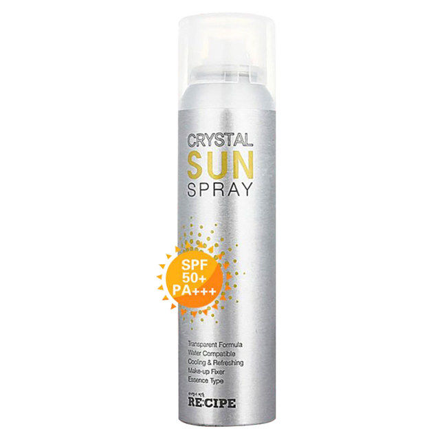 韩国 RECIPE 水晶防晒喷雾 全透明不发白 150ml SPF50+ 图1