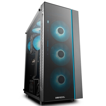 DEEPCOOL 九州风神 玄冰 55 机箱 黑色 图1