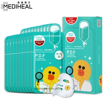 MEDIHEAL 美迪惠尔 恋朋 P.D.F舒缓面膜 10片 *3件 图5