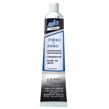 DARLIE 黑人 超白竹炭深洁牙膏套装（120g*4+牙刷2支） *2件 图5