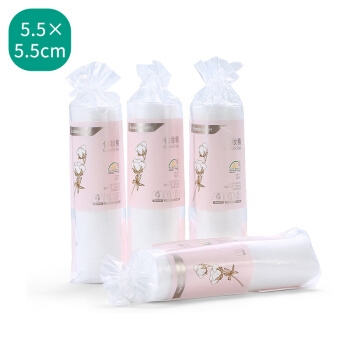 京东PLUS会员： Purcotton 全棉时代 化妆棉 100片*4 *4件 +凑单品 图2