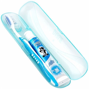 DARLIE 黑人 超白 商旅套（超白牙膏40g+莹丝超白牙刷） *15件 图1