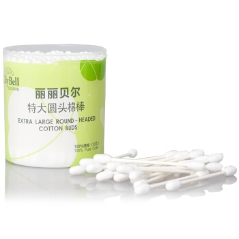 凑单品： Lily Bell 丽丽贝尔 特大圆头棉棒 110支 *2件 图4
