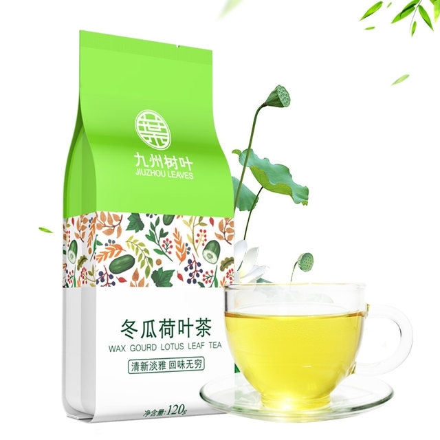 九州树叶 冬瓜决明子荷叶茶 120g  解腻减脂 图1