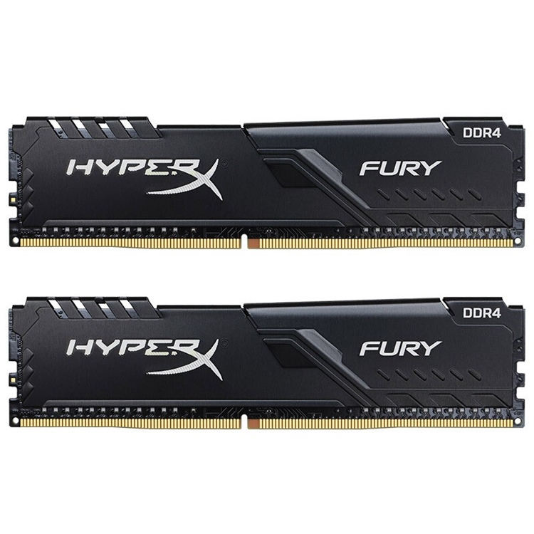 Kingston 金士顿 骇客神条 Fury系列 DDR4 2666MHz 台式机内存条 16GB（8GB×2） 图1