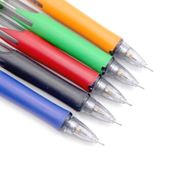 PILOT 百乐 H-127-SL 彩色自动铅笔 0.7mm 橙色 *5件 图2