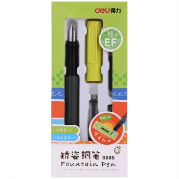 deli 得力 S685 矫姿钢笔 EF尖 *6件 图5