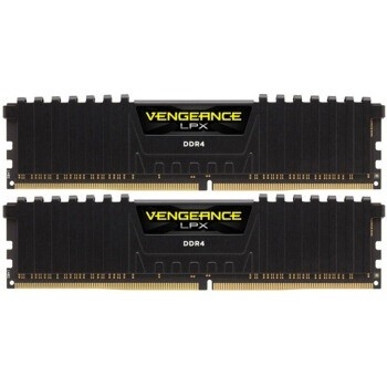 CORSAIR 美商海盗船 VENGEANCE LPX 复仇者 DDR4 3000MHz 台式机内存 32GB（16GBx2） 图1