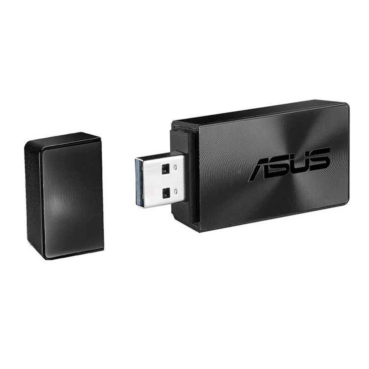 ASUS 华硕 USB-AC57 双频1300M随身wifi接收器 图1