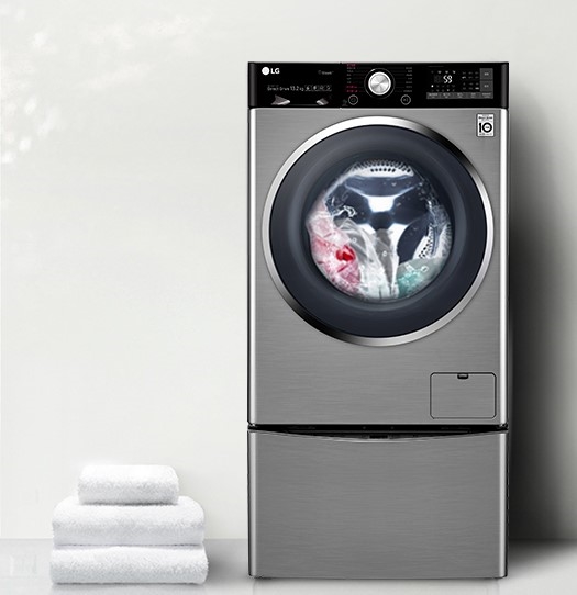 京东PLUS会员： LG 乐金 WDGH451B7YW 洗衣机 13.2KG 图4
