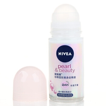 NIVEA 妮维雅 珍珠莹彩爽身走珠液 50ml *2件 图2