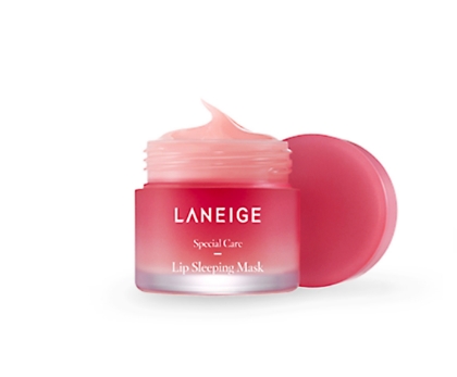京东PLUS会员： LANEIGE 兰芝 夜间保湿修护唇膜 草莓浆果味 20g（赠 同款小样3g*7） *4件 图4