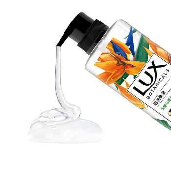 LUX 力士 植萃精油香氛沐浴露 天堂鸟香与玫瑰籽 550g +赠沐浴露 550g、、、、、81 *2件 图5