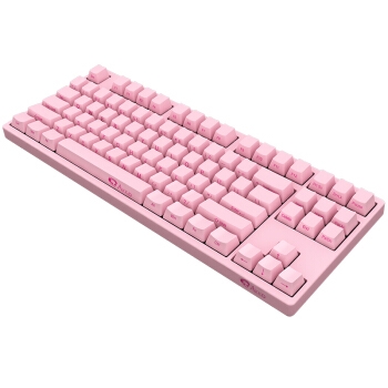 Akko 艾酷 Ducky 3087 机械键盘 粉色（Cherry红轴、PBT） 图3