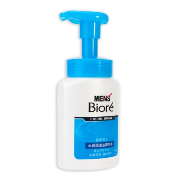 Biore 碧柔 男士 水润保湿洁面泡沫 150ml *3件 图2