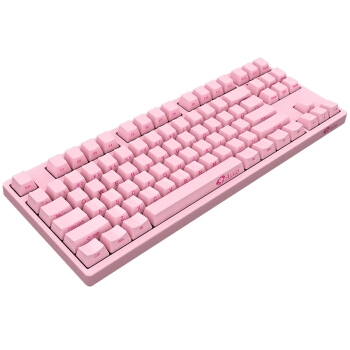 Akko 艾酷 Ducky 3087 机械键盘 粉色（Cherry红轴、PBT） 图5