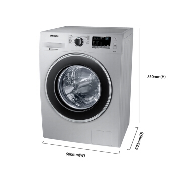 18日0点： SAMSUNG 三星 WW90J3230GS/SC 变频 全自动滚筒洗衣机 9公斤 银色 图5