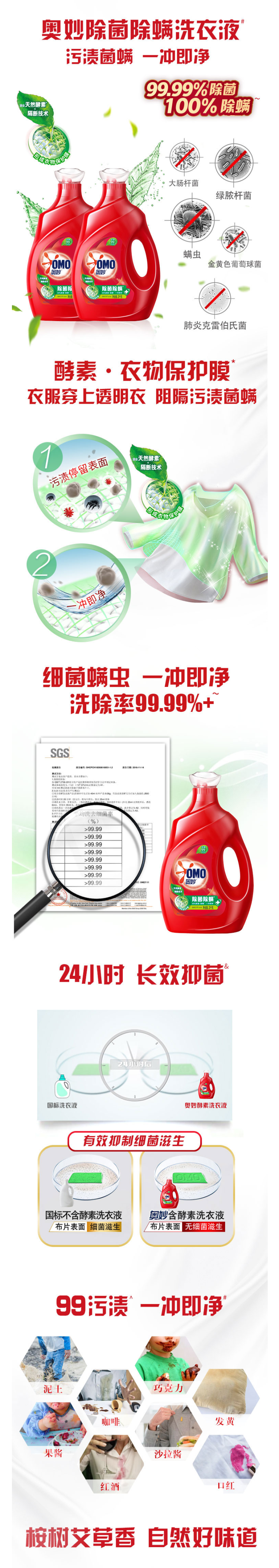 天猫超市奥妙 全自动洗衣液 12斤 图3
