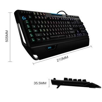 24日0点、历史低价： Logitech 罗技 G910 RGB机械键盘 Romer-G轴 图1