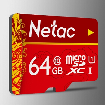 Netac 朗科 64GB Class10 TF内存卡 中国红 图3