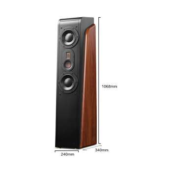 京东PLUS会员： HiVi 惠威 D3.2MKIII 前置音响 家庭影院主音箱 图2