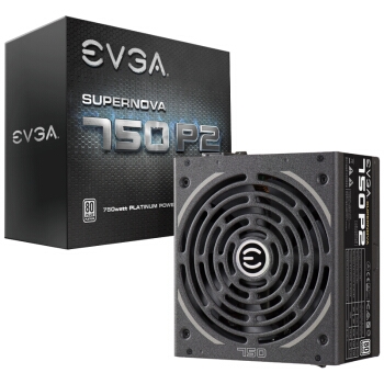 25日0点： EVGA 750P2 电脑电源 白金牌（92%）750W 全模组化 图1