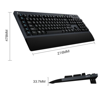 Logitech 罗技 G613 无线机械键盘 Romer-G轴 图2