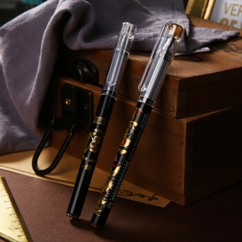 M&G 晨光 QGPB6702 航海王黑金系列 速干中性笔 0.5mm 黑色 10支/盒 *2件 +凑单品 图5