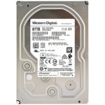 WD 西部数据 HC320 7200RPM 256MB 机械硬盘 8TB 图1